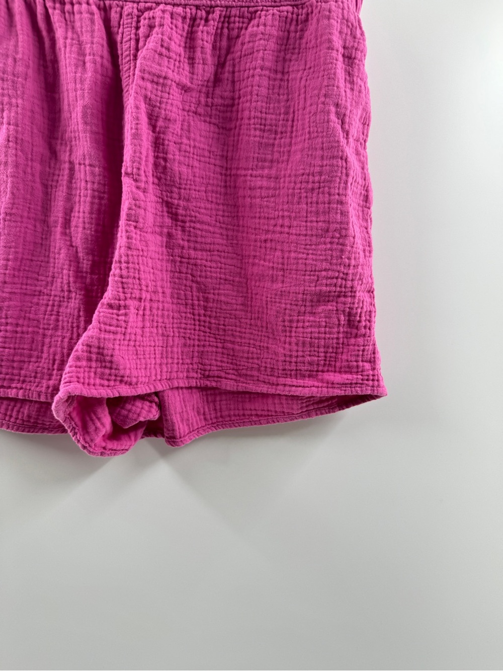 Universal Thread Pink Cotton Gauze Pull-On Shorts – Women’s Large - Picture 3 of 7